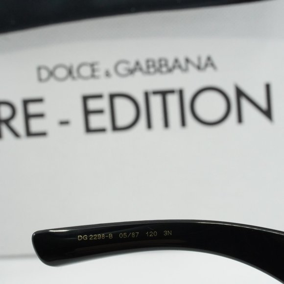 FINAL PRICE NEWEST DOLCE&GABBANA DG2298B 05/87 SUNGLASSES - Picture 8 of 9